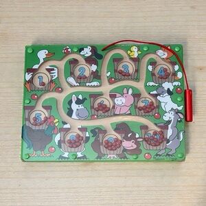 Number Maze Magnetic Puzzle